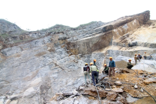 Nghệ An: Tổng kiểm tra các Mỏ khai thác đá